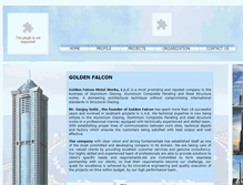 Tablet Screenshot of goldenfalconmetals.com